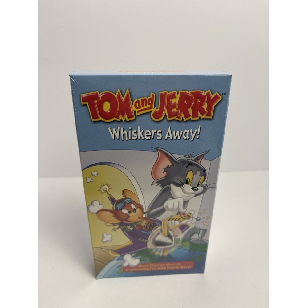 Tom and Jerry - Whiskers Away (VHS, 2003) Sealed